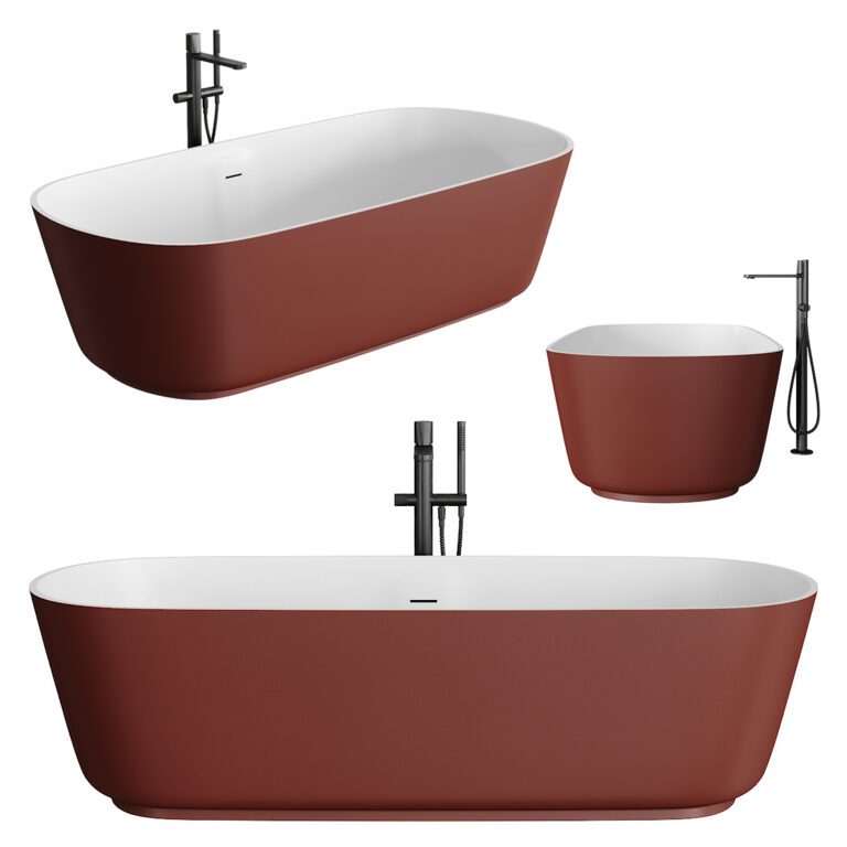 Bathtub (346546), 3d model 1