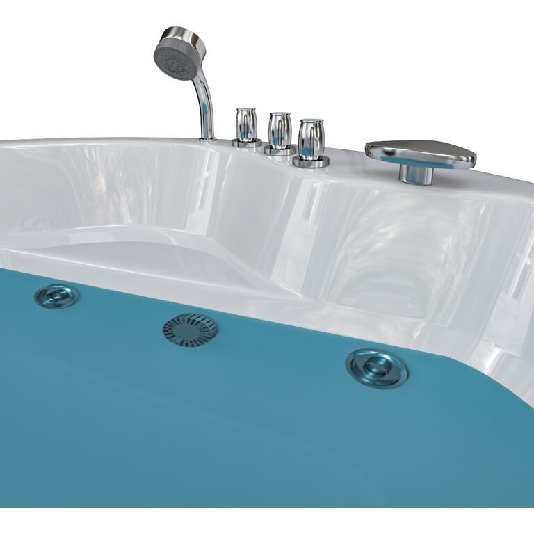 Bathtub 3D models - Whirlpool bath system: with hydromassage | 3d-baza.com