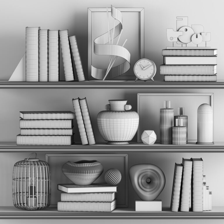 Decorative Set 01 (346816) 3D model - Download 3D model Decorative Set ...
