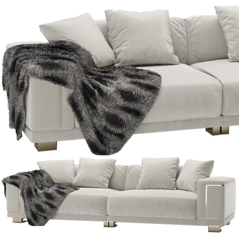 Fendi Casa ICON LITE Sofa (346880) 3D model - Download 3D model Fendi ...