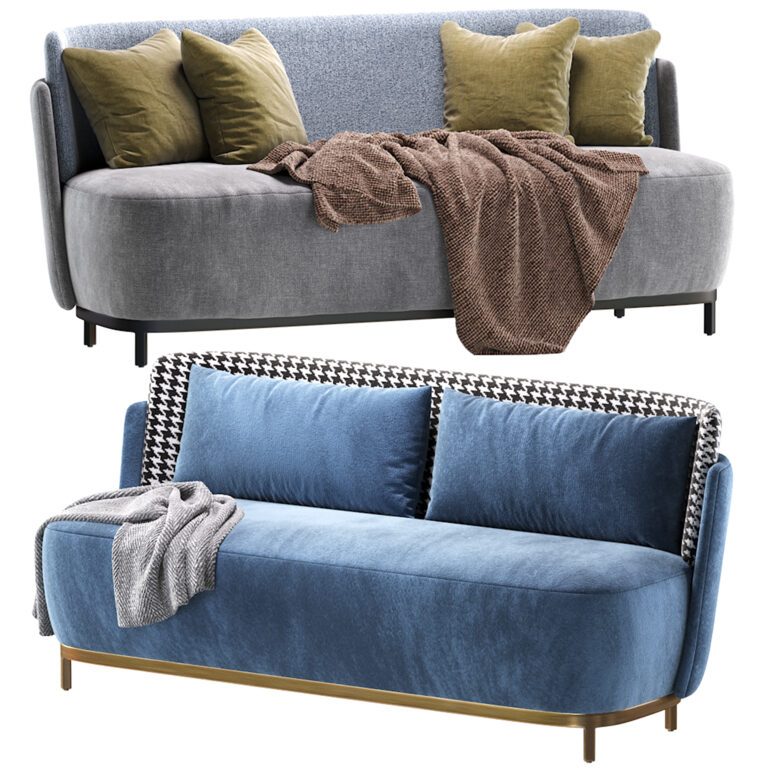 Cazarina Interiors DARRINGTON Sofa (347363) 3D model - Download 3D ...