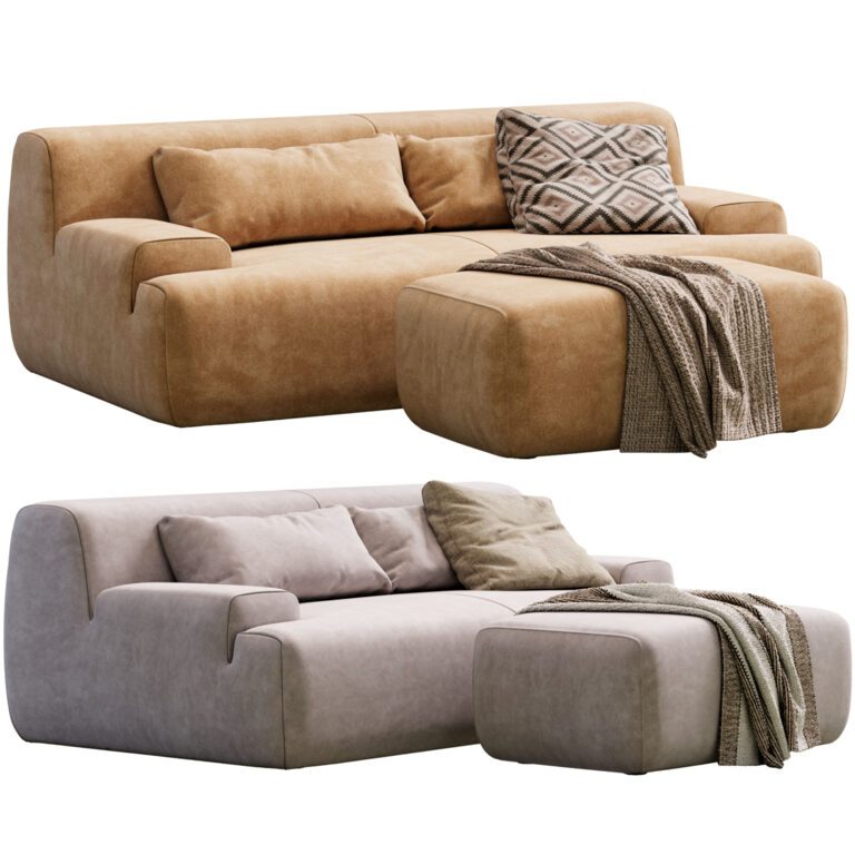 Sofa Norton By Meridiani (347975), 3d model 1