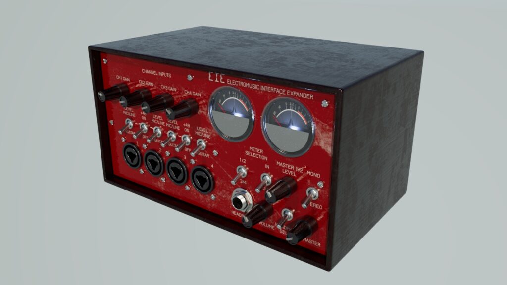 Audio interface (348159) 3D model - Download 3D model Audio interface ...