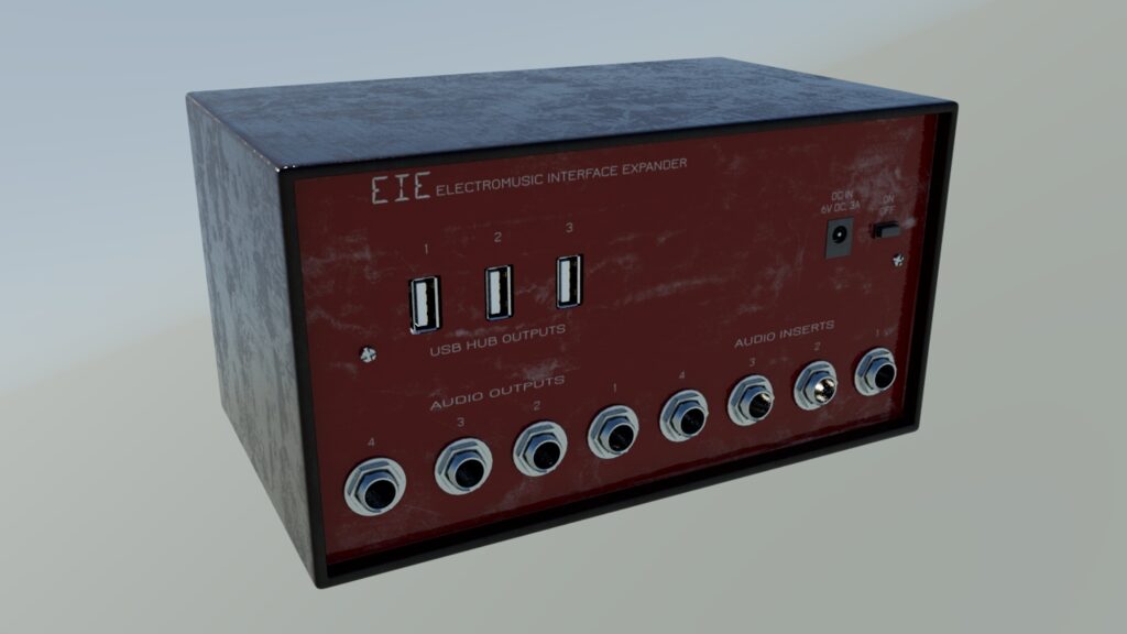 Audio interface (348159) 3D model - Download 3D model Audio interface ...