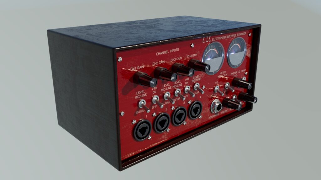 Audio interface (348159) 3D model - Download 3D model Audio interface ...