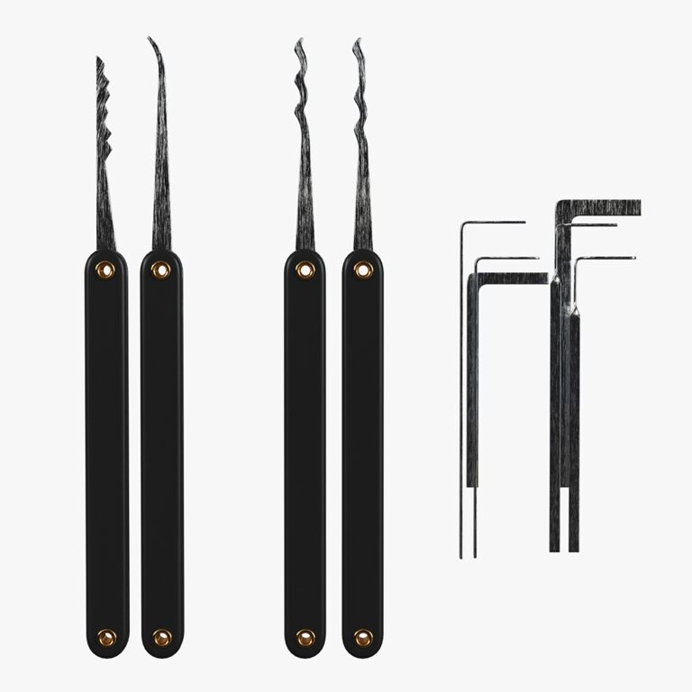 Lockpicks (set) (348234) 3D model - Download 3D model Lockpicks (set ...