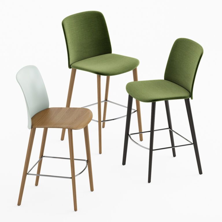 Bar chair (348496), 3d model 1