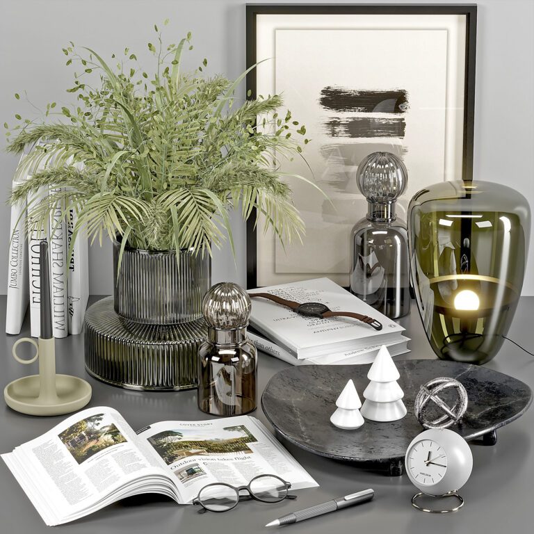 Decorative set 25 (348538), 3d model 1