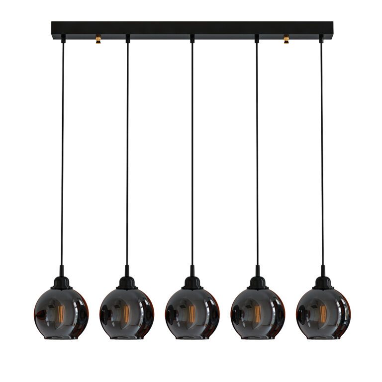 Островная кухонная люстра Paulding 5 Light Globe (349282), 3д модель 1