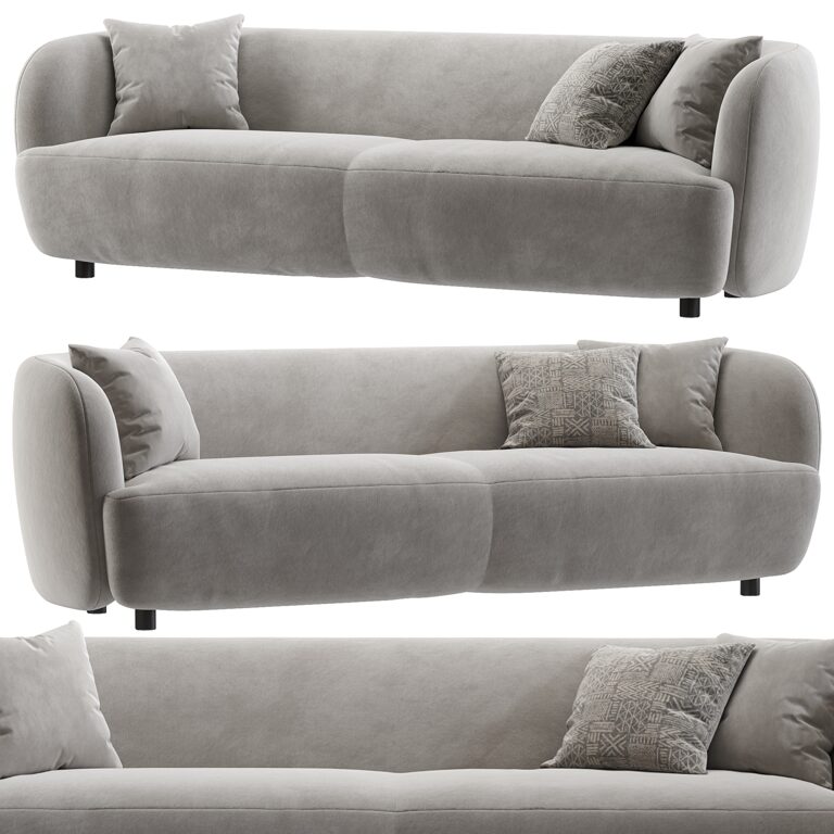 Диван Atelier 3-Sits Sandshell Beige (349301), 3д модель 1