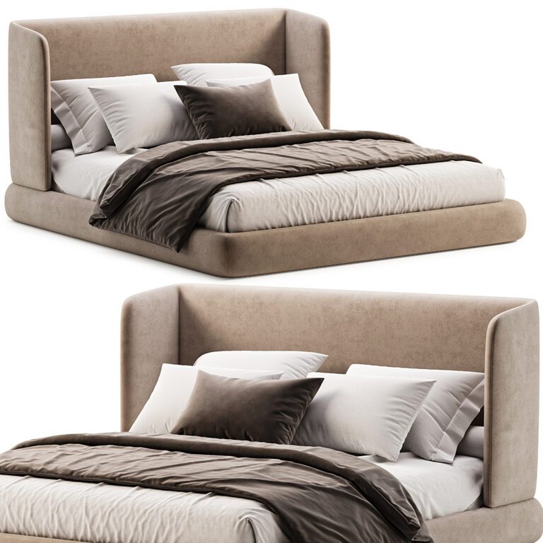 Кровать Misura Emme Virgin (349549), 3д модель 1