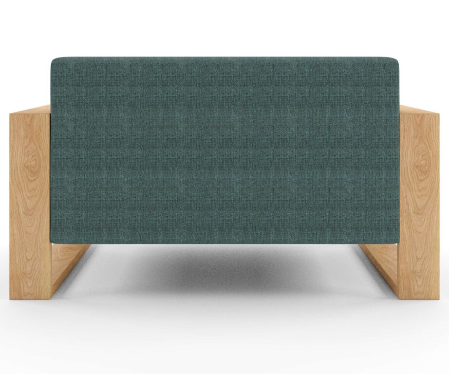 Verve Square Arm Lounge Armchair 2 Seater (350376) 3D model - Download ...