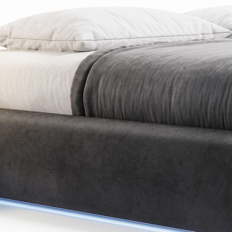 Modular Bed Frame (350762) 3D model - Download 3D model Modular Bed ...