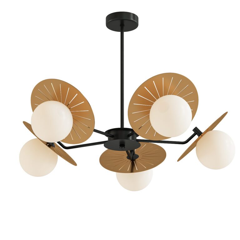 Sonnenblume chandelier (350848), 3d model 1