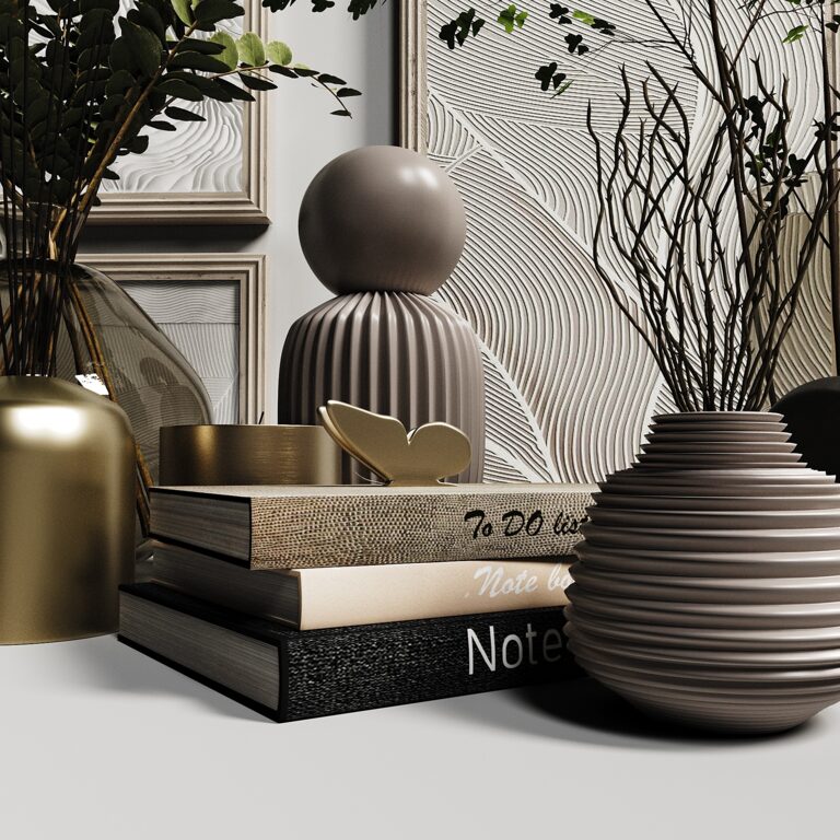 Decorative set 001 (350905) 3D model - Download 3D model Decorative set ...