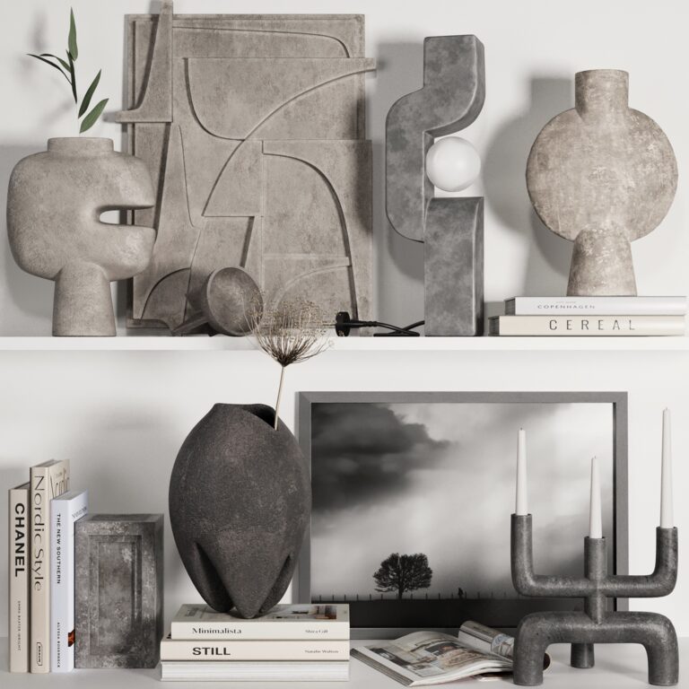 Decorative set 20 101CPH (351071), 3d model 1