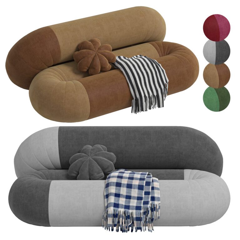 Sancal Loop Sofa (351487) 3D model - Download 3D model Sancal Loop Sofa ...