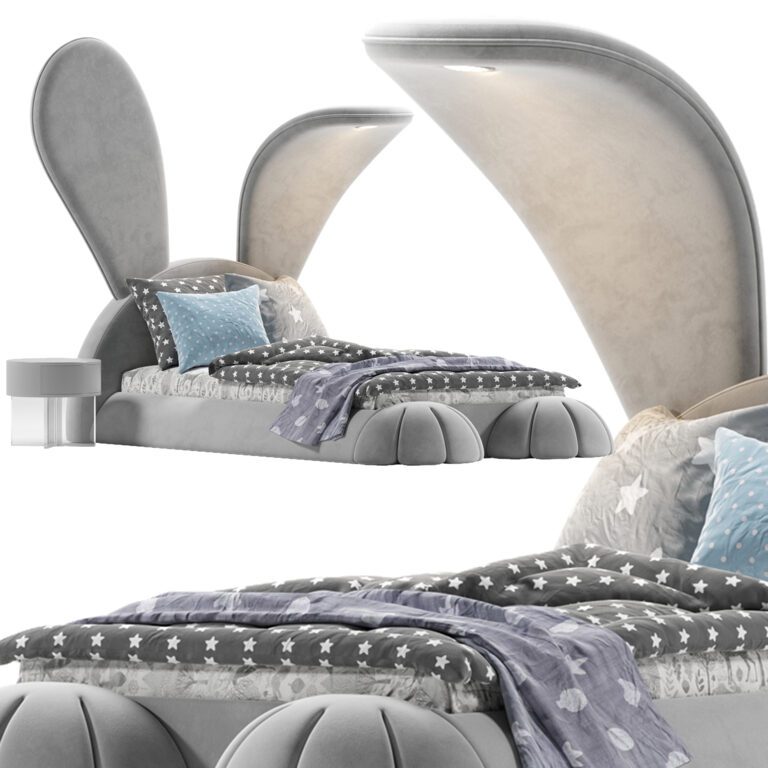 Bed Circu Mr.Bunny (351506) 3D model - Download 3D model Bed Circu Mr ...