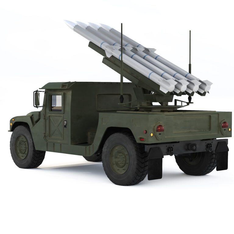 HMMWV M1097A2 CLAWS AMRAAM 2008 (351534) 3D model - Download 3D model ...