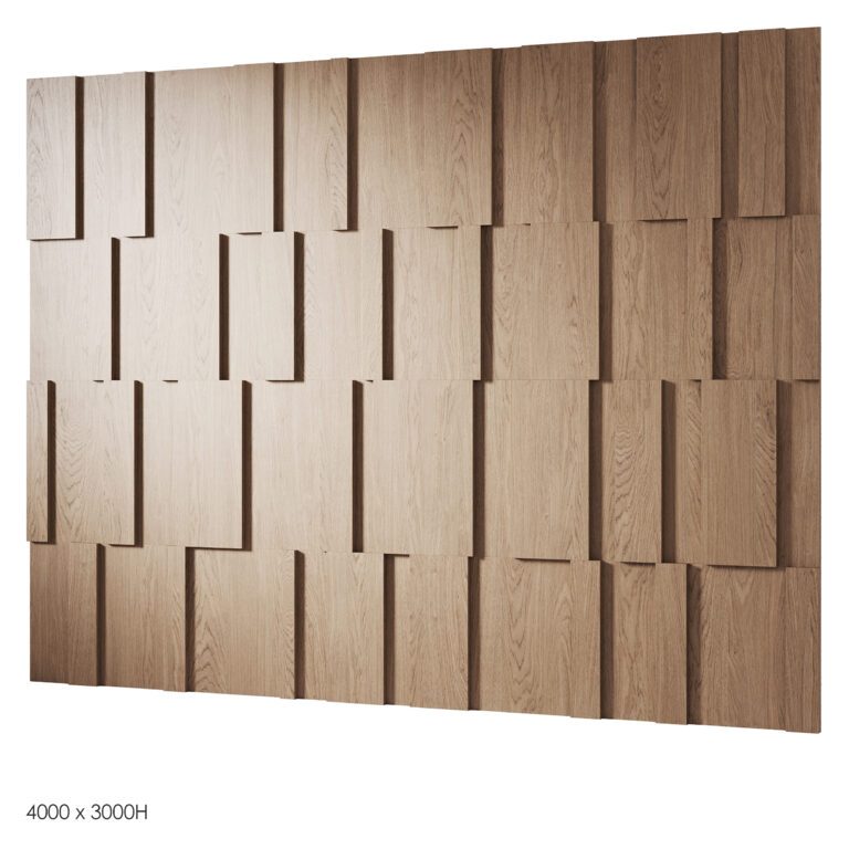 Decorative wooden panels 5 (352948) 3D model - Download 3D model ...