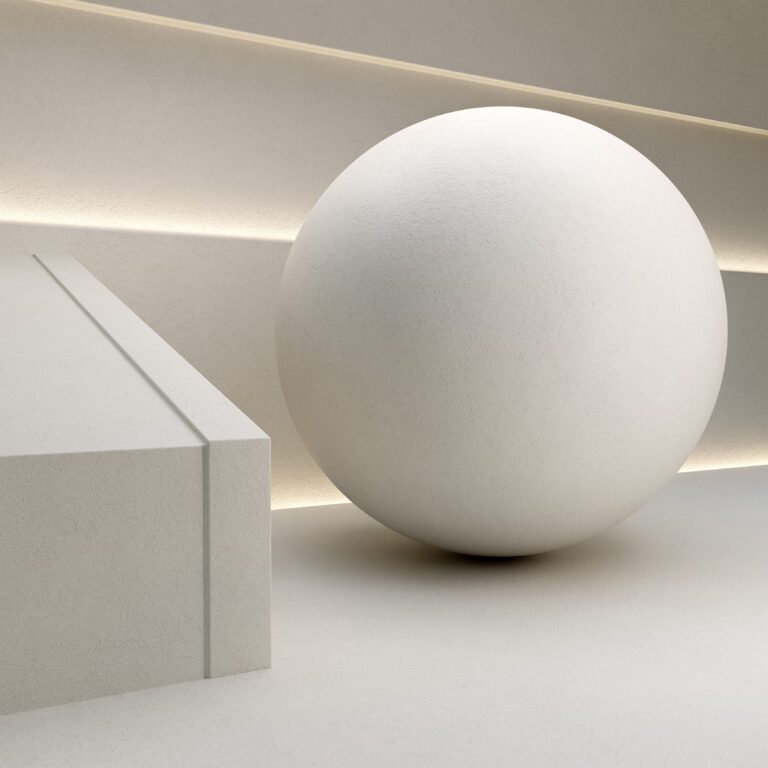 Plastic Render Plaster Material 41 (353507) 3D model - Download 3D model Plaster ...