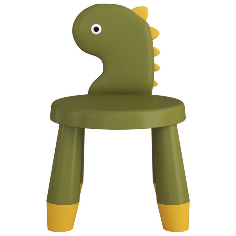 Chair with Backrest Dinosaur (353509) 3D model - Download 3D model ...