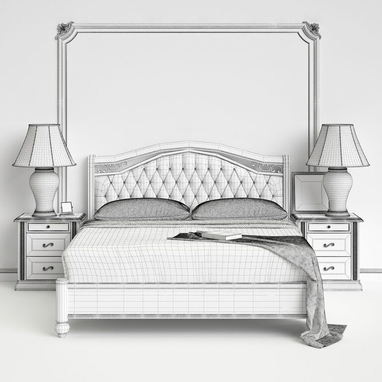 Wallpaper 3D models - Download 3D models | 3d-baza.com