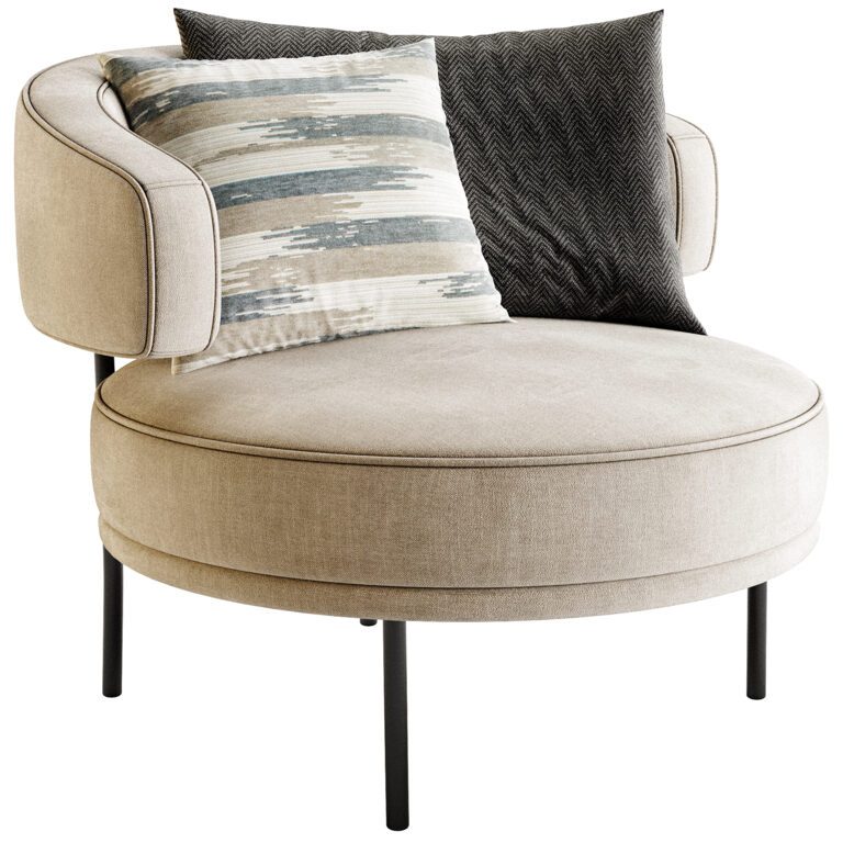 Кресло NEUILLY LOUNGE By Bonaldo (354056), 3д модель 1
