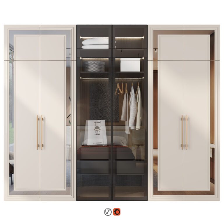 Wardrobe 72 (354555), 3d model 1