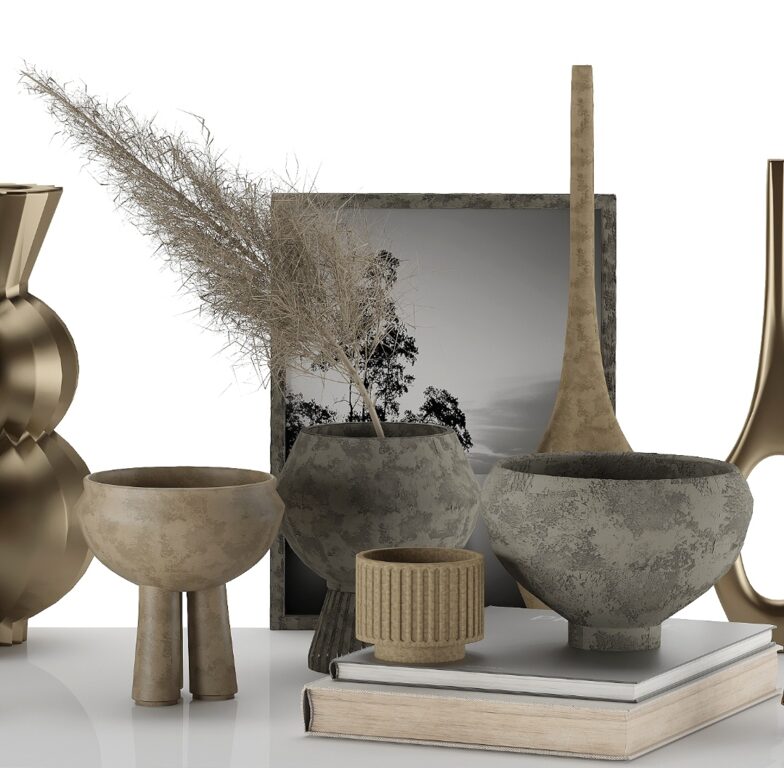 Decorative set 01 (354666) 3D model - Download 3D model Decorative set ...