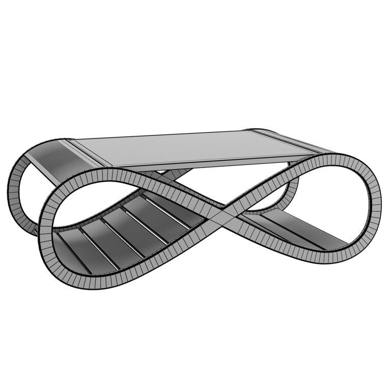 Infinity Coffee Table (355629) 3D model - Download 3D model Infinity ...