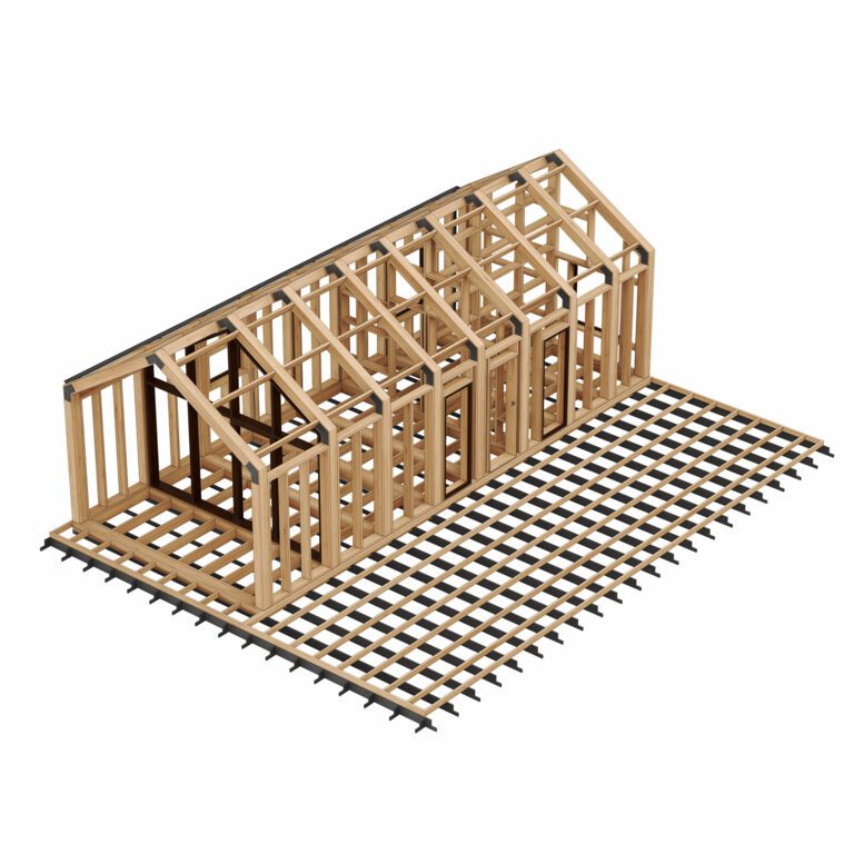 Barn house n3 (355833) 3D model - Download 3D model Barn house n3