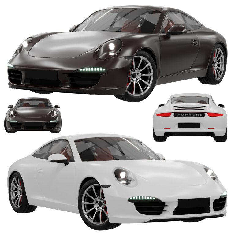 Porsche 911 Carrera 4s (355880), 3d model 1