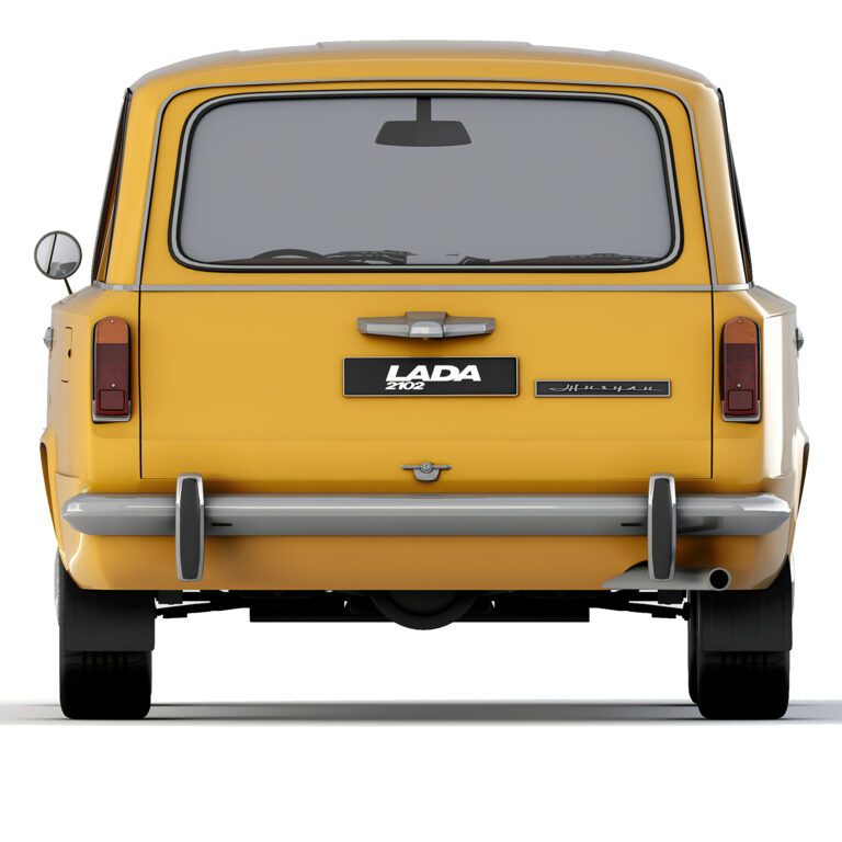 2102 1971 VAZ Lada car (356442) 3D model - Download 3D model 2102