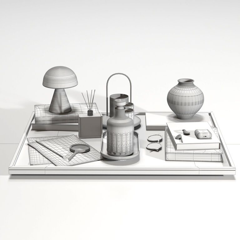 Decorative Set 1 (356930) 3D model - Download 3D model Decorative Set 1 ...
