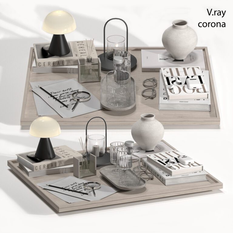 Decorative Set 1 (356930) 3D model - Download 3D model Decorative Set 1 ...