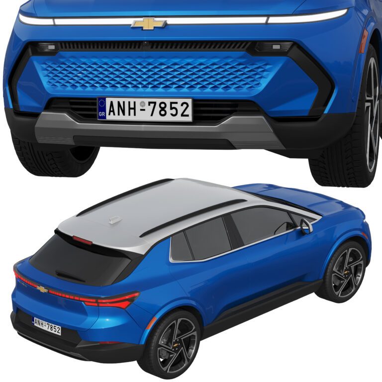 Chevrolet Equinox EV (357149) 3D model - Download 3D model Chevrolet ...