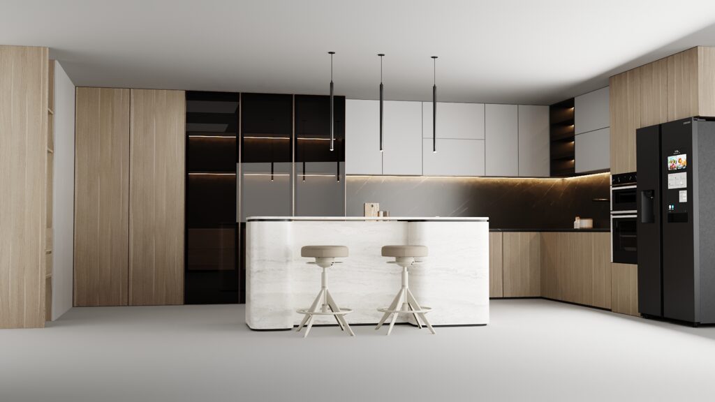 Kitchen design (357506) 3D model - Download 3D model Kitchen design ...