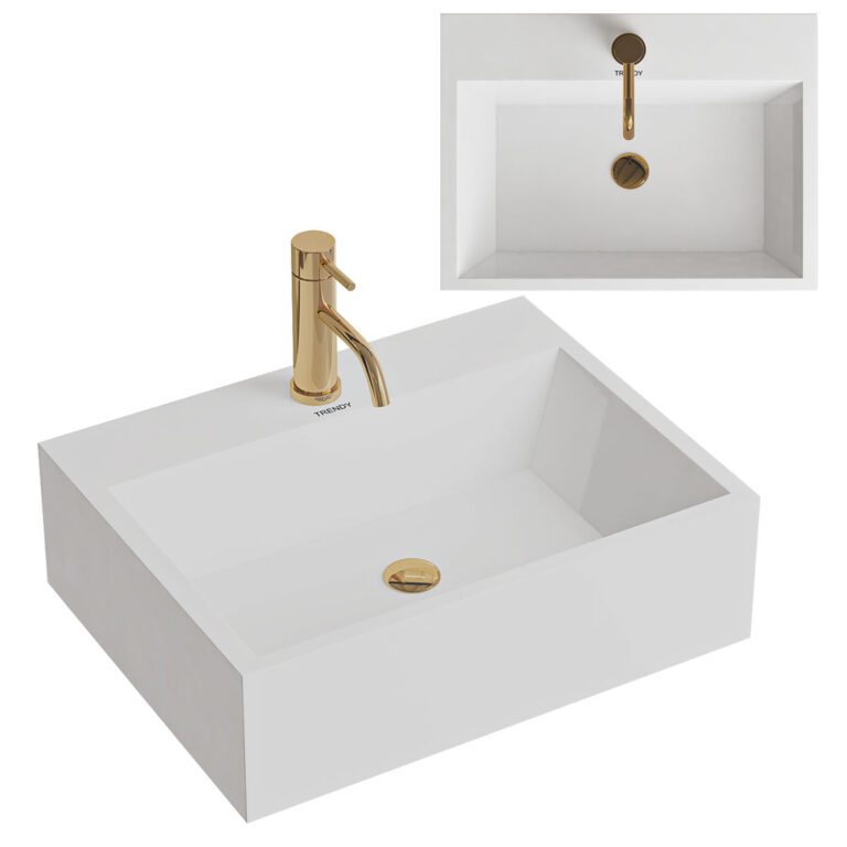 Washbasin Trendy BEL (358599), 3d model 1