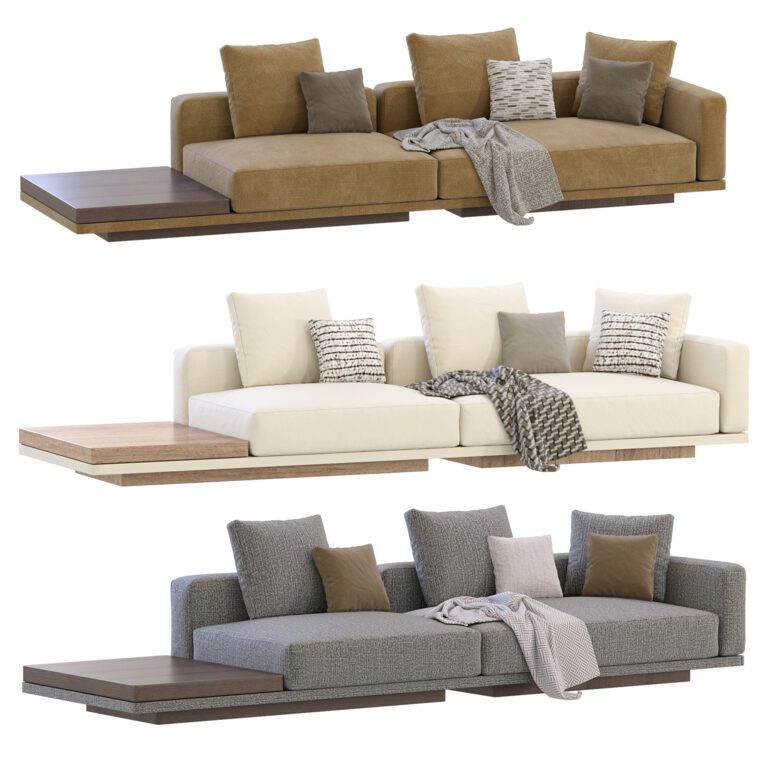Minotti HORIZONTE Sofa (359257) 3D model - Download 3D model Minotti ...