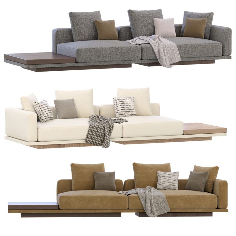 Minotti HORIZONTE Sofa (359257) 3D model - Download 3D model Minotti ...