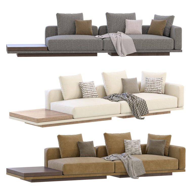 Minotti HORIZONTE Sofa (359257) 3D model - Download 3D model Minotti ...