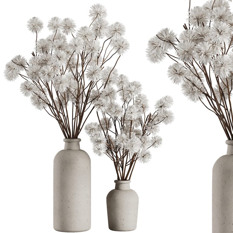 Dry Flower Bouquet 6 (359641), 3d model 1