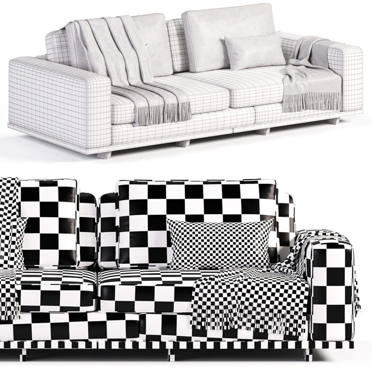 Aurora S Eichholtz Sofa (359695) 3D model - Download 3D model Aurora S ...