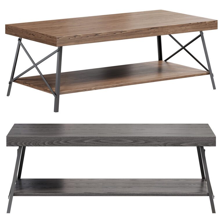 WAYFAIR Laguna Coffee Table (359709) 3D model - Download 3D model ...