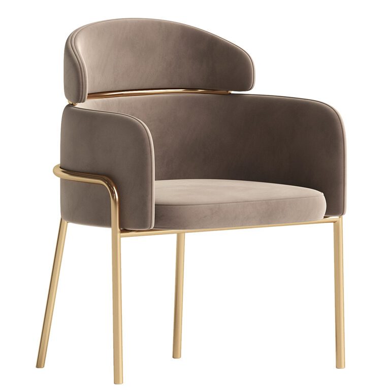N-SC01 By KARIMOKU chair (359963) 3D model - Download 3D model N