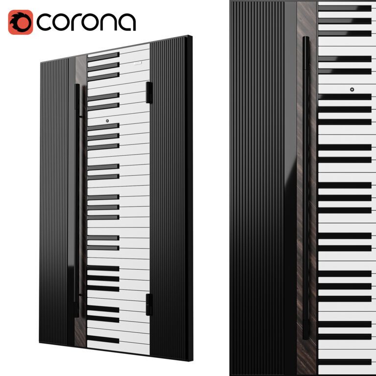 Gate Pianino doors (360291), 3d model 1