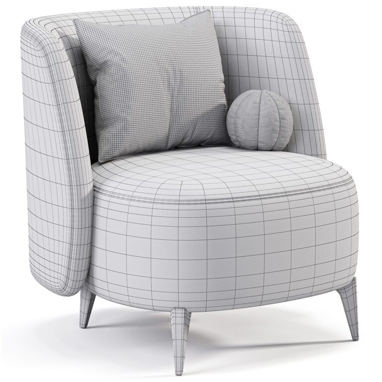 Sunday Armchair (360588) 3D model - Download 3D model Sunday Armchair ...