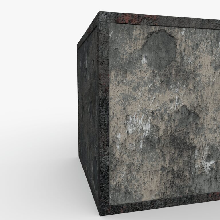 Concrete Block 1m (360950) 3D model - Download 3D model Concrete Block ...