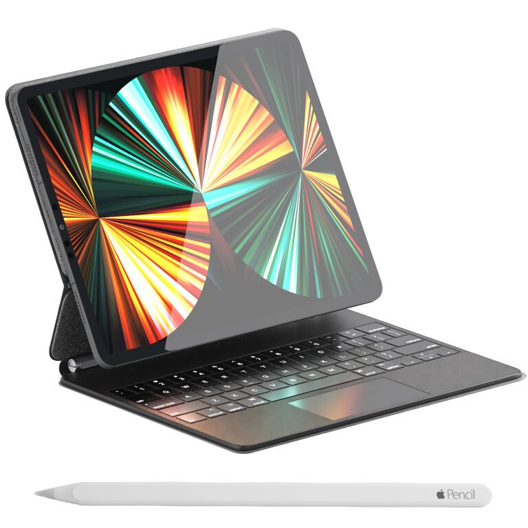 Tablet with a Black Magic keyboard for iPad Pro 12.9 (361427) 3D model ...